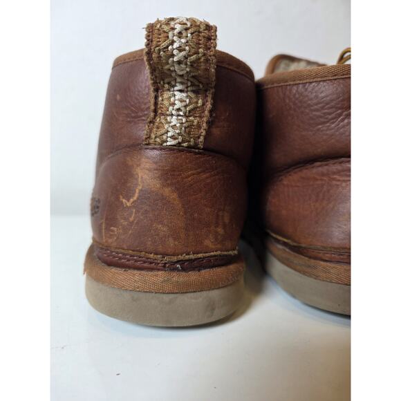 UGG Boots Mens 10 Brown Chestnut Neumel Leather Chukka 1095350 main image 8
